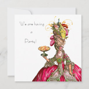 Marie Antoinette, pavão e bolo