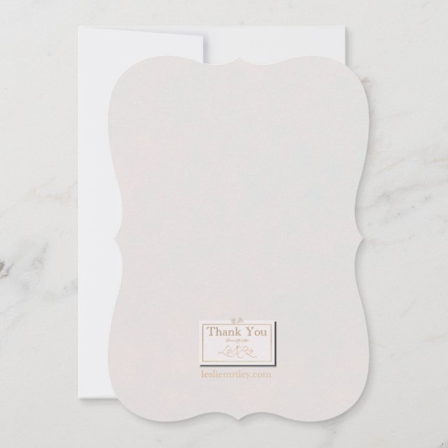 Marie Antoinette Petite Strawberry Convites (Verso)