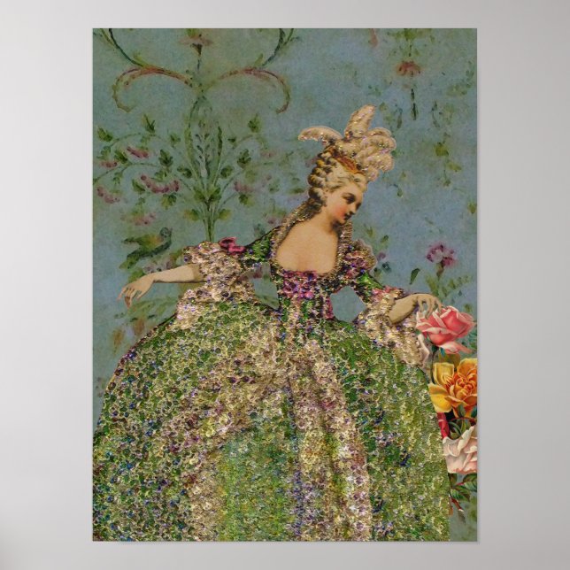 Marie Antoinette ~ Poster 16x12 (Frente)