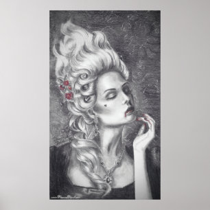 Marie Antoinette Poster Rococo Poster Versailles