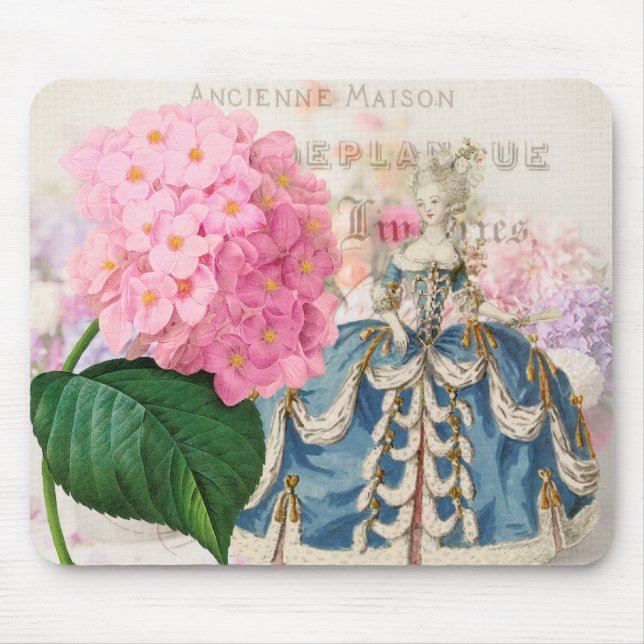 Marie Antoinette Shabby Mousepad (Frente)