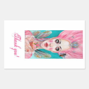 Marie Antonette Queen Bee obrigado seus adesivos