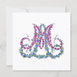 Marie Antonieta em Flores ~ Convites