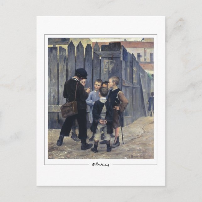 Marie Bashkirtseff #5 - Cartão Postal de Arte (Frente)