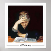 Marie Bashkirtseff Zedign Art Poster nº 22