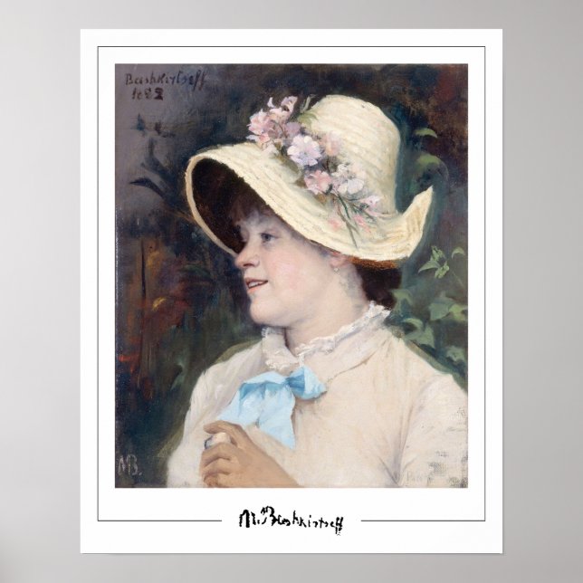 Marie Bashkirtseff Zedign Art Poster nº 6 (Frente)