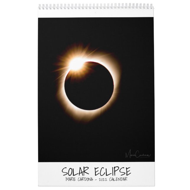 Marie Cardona - Calendário Solar Eclipse 2022 (Capa)