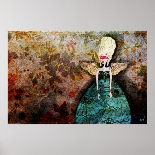 Marie Collage Impressão (Frente)