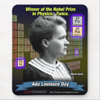 Marie Curie Mousepad