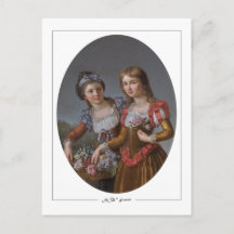 Marie-Victoire Lemoine #9 - Cartão postal de arte 