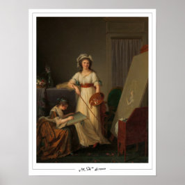 Marie-Victoire Lemoine Zedign Art Poster nº 1