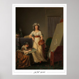 Marie-Victoire Lemoine Zedign Art Poster nº 1