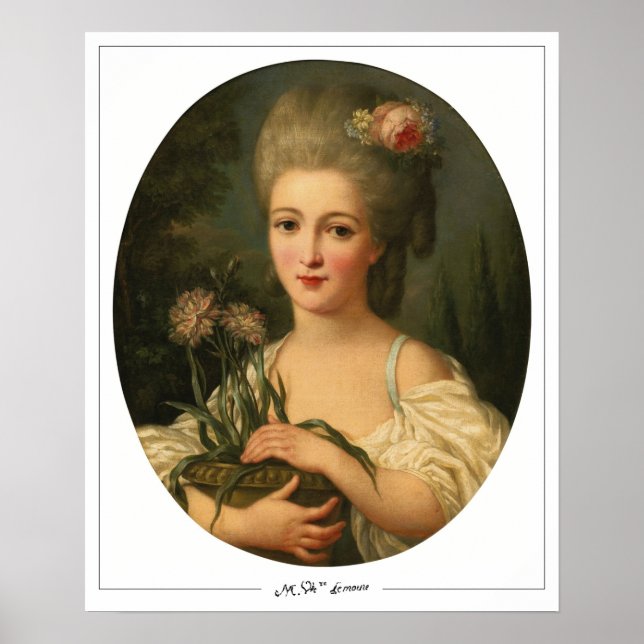 Marie-Victoire Lemoine Zedign Art Poster nº 7 (Frente)