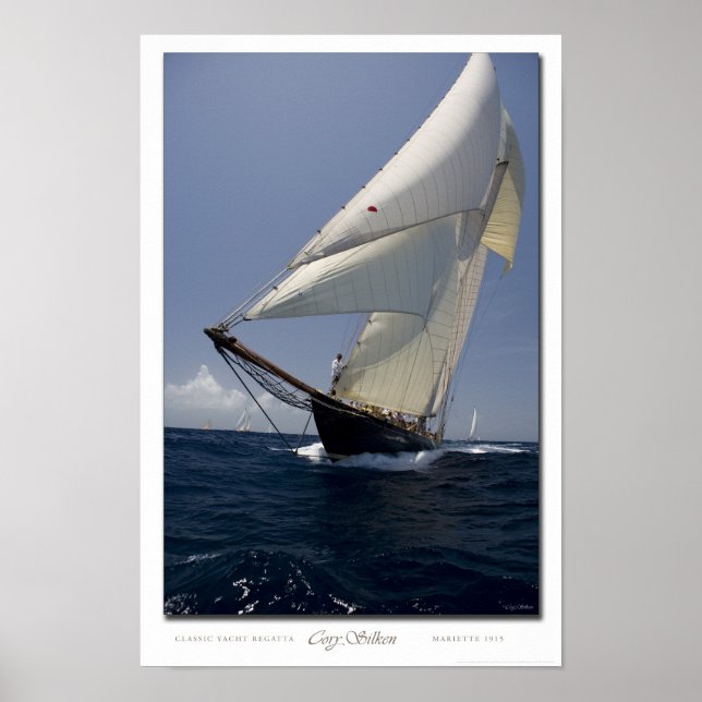 Mariette Arco Schooner Poster (Frente)