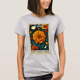 Marigold T-Shirt do Mês de Nascimento de Outubro