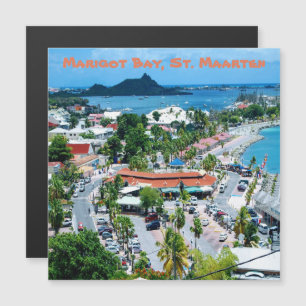 Marigot Bay, Ruas, carta magnética Maarten