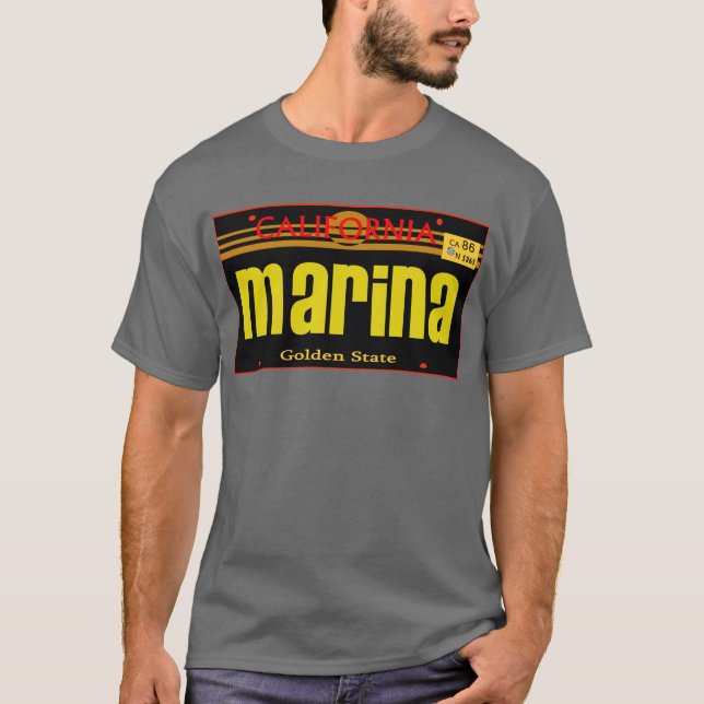 Marina,Ca - T-Shirt (Frente)