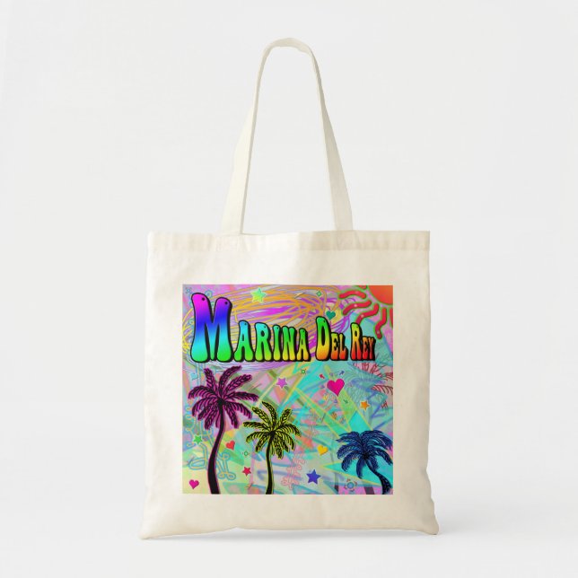 Marina Del Ray Vivid Romance Bolsa Tote (Frente)
