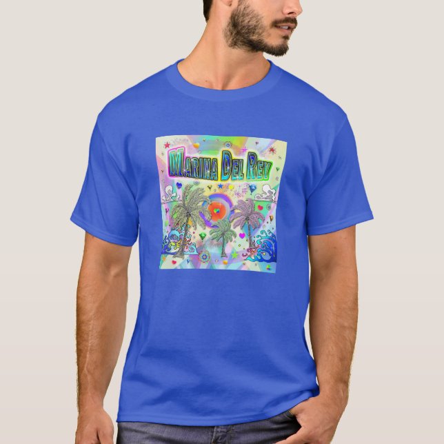 Marina Del Rey Deep Dream T-Shirt (Frente)