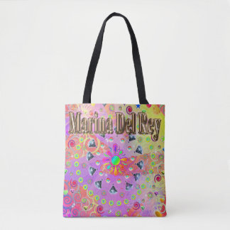 Marina Del Rey Lucky Ouro Tote Bag