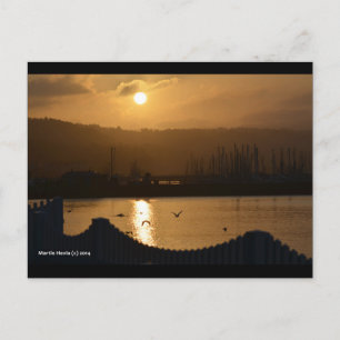 Marina Sunrise IV Cartão postal Blue Beach™