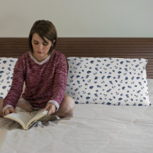 Marine Motif com cavalos marinhos