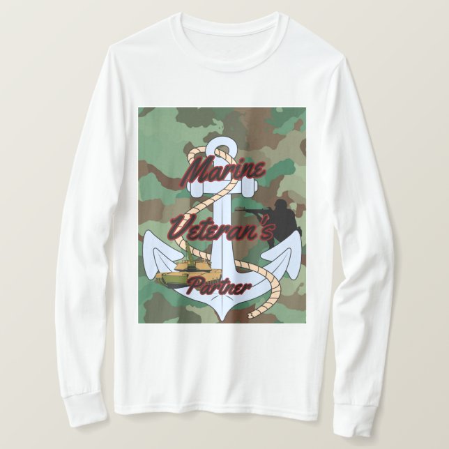 Marine Partner T-Shirt (Frente do Design)