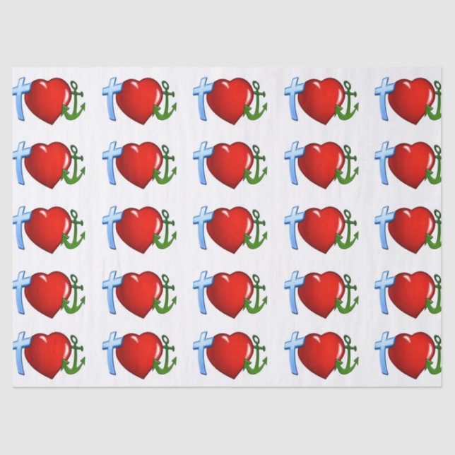 marinheiros adoram papel de tecido jesus (Frente )