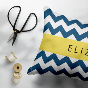 Marinho Azul Zigzag, Marinho Blue Chevron, Seu Nom