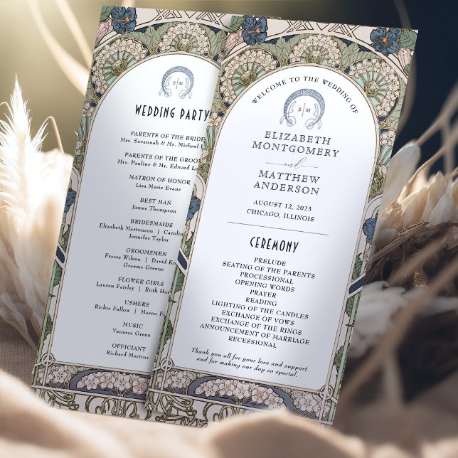 Marinho Blue Programa Art Nouveau (Criador carregado)