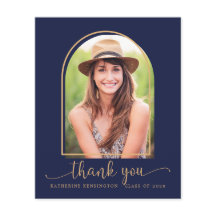 Marinho de orçamento Blue Dourado Graduação de fot