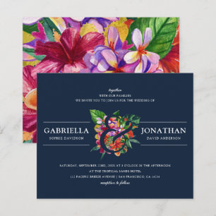 Marinho de Orçamento Casamento Moderno de Buquês T