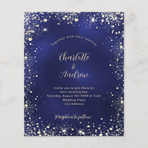 Marinho de orçamento convite para casamento da rel