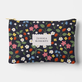 marinho de padrão de morango