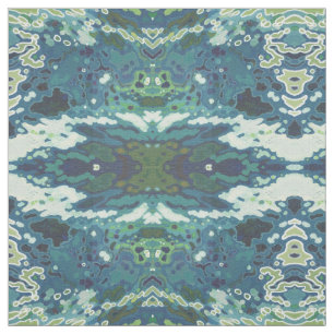 Marinho de Rorschach & tecido litoral Dourado por