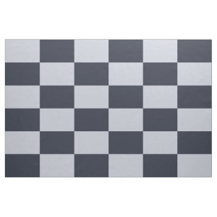 Marinho e tecido Checkered cinzento do teste