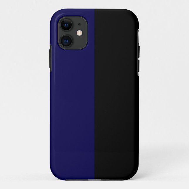 Marinho luxo e capas de iphone PERSONALIZÁVEIS pre (Verso)