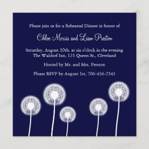 Marinho Melhor Desejo! Janto de Ensaio Convite