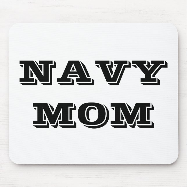 Marinho Mousepad Mãe (Frente)