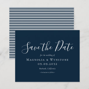 MARINHO ORÇAMENTAL Casamento Azul Salvar Data