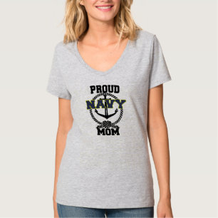 Marinho Orgulhoso Mãe Anchia Camisa