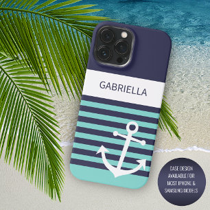 Marinho Personalizado -  Azul Escuro - Bandas Turq