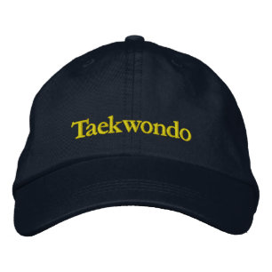 Marinho Taekwondo Boné Baseball