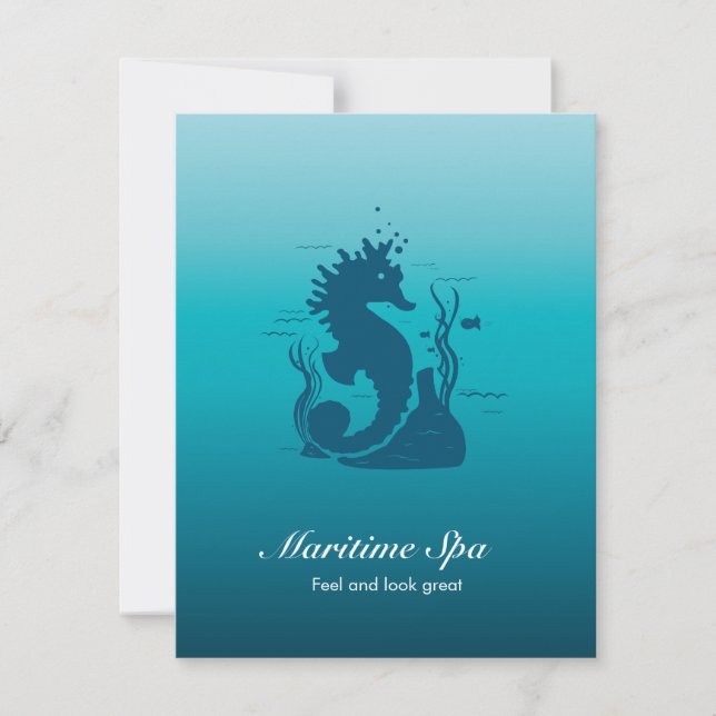 MARÍTIMO SPA SEAHORSE ALGA E CORAIS AZUIS (Frente)