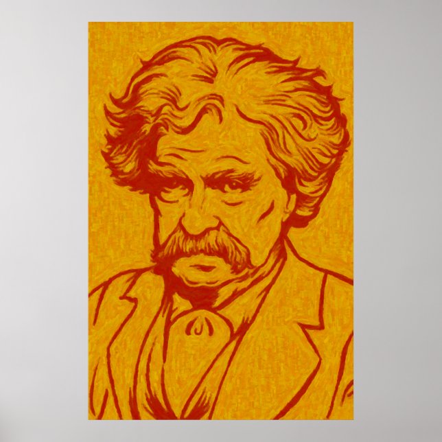 Mark Twain Poster (Frente)