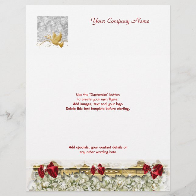 Marketing de promoções de Natal do Flyer modelo (Frente)