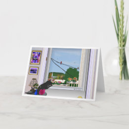 Marley olha o cartão criativo de design de LeeMari