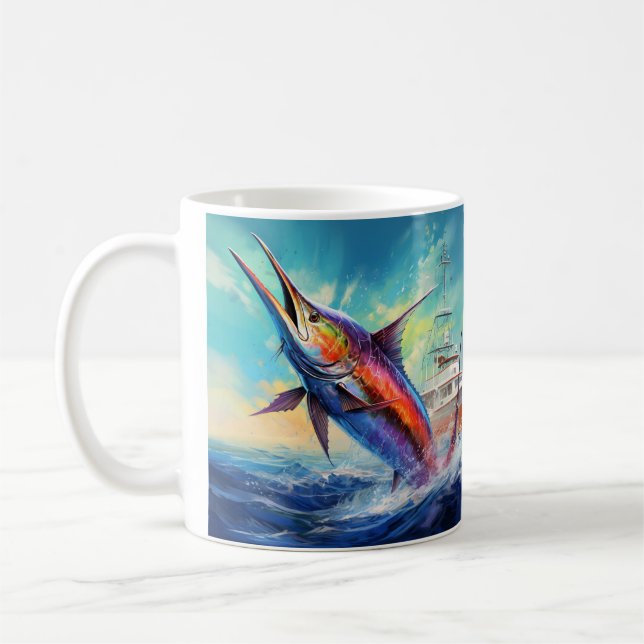 Marlin, caneca de café de marisco (Esquerda)