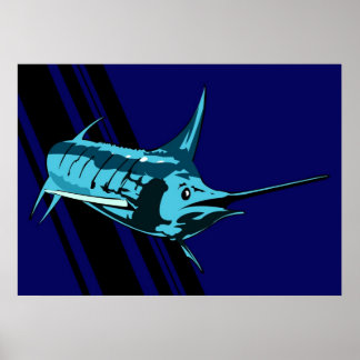 Marlin no impressão da Ilustração das Sombras