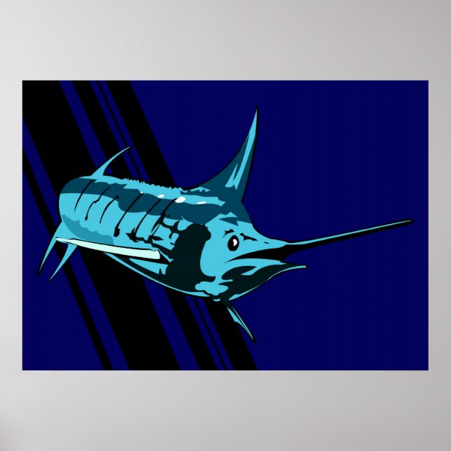 Marlin no impressão da Ilustração das Sombras (Frente)
